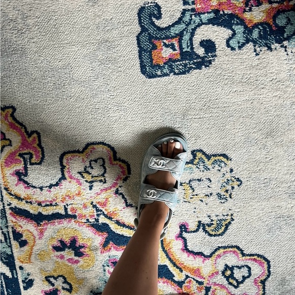 Chanel Ve Velour Dad Sandal size 39 - Picture 6 of 9